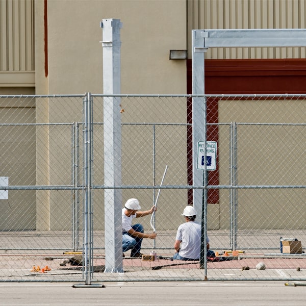 how much time can i lease the temporary fence for my building site or event